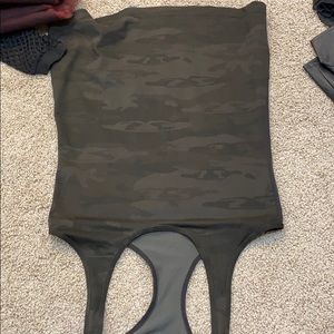 Army sports tank top